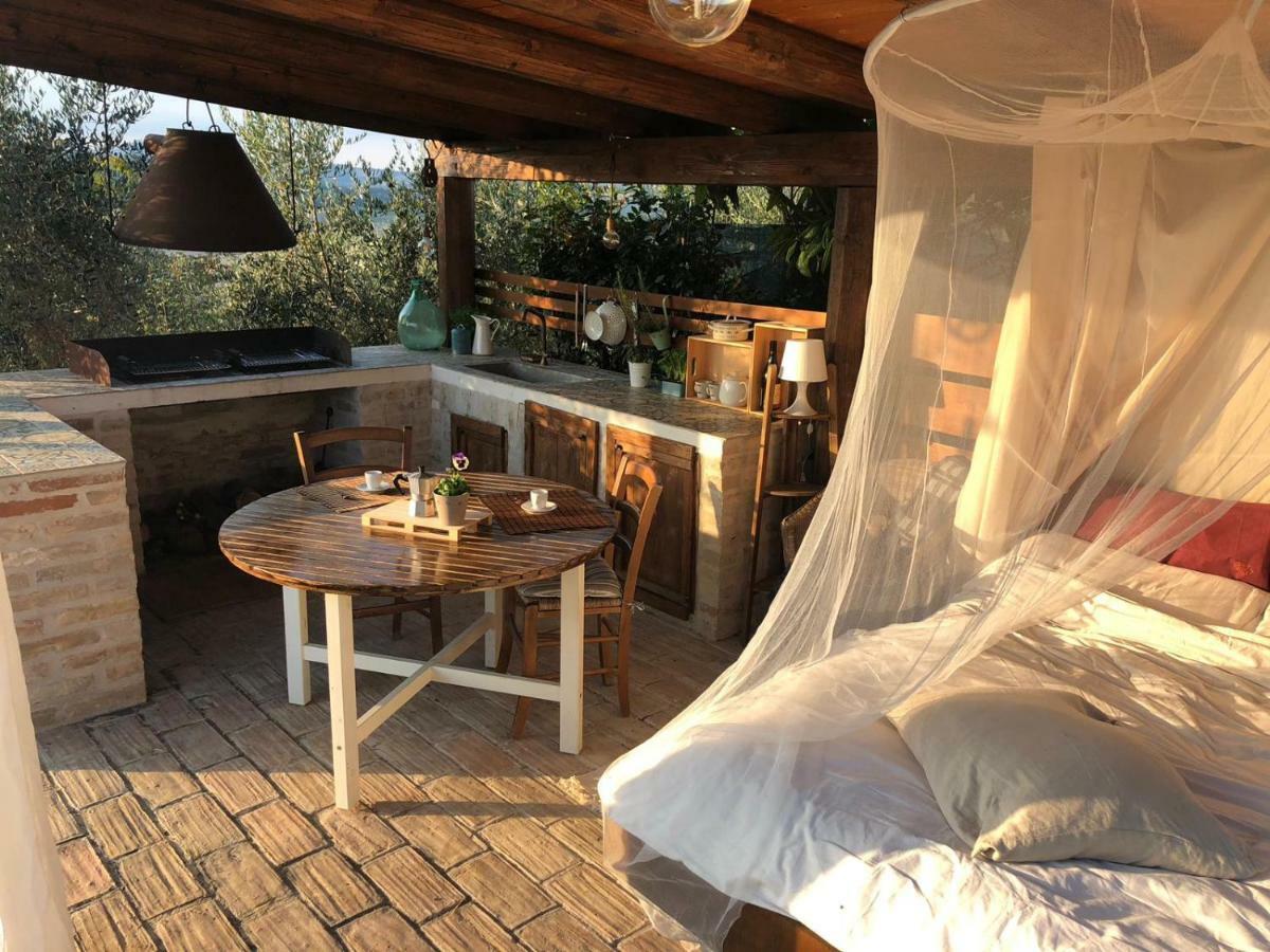 La Vigna Countrybnb Montottone Exterior foto